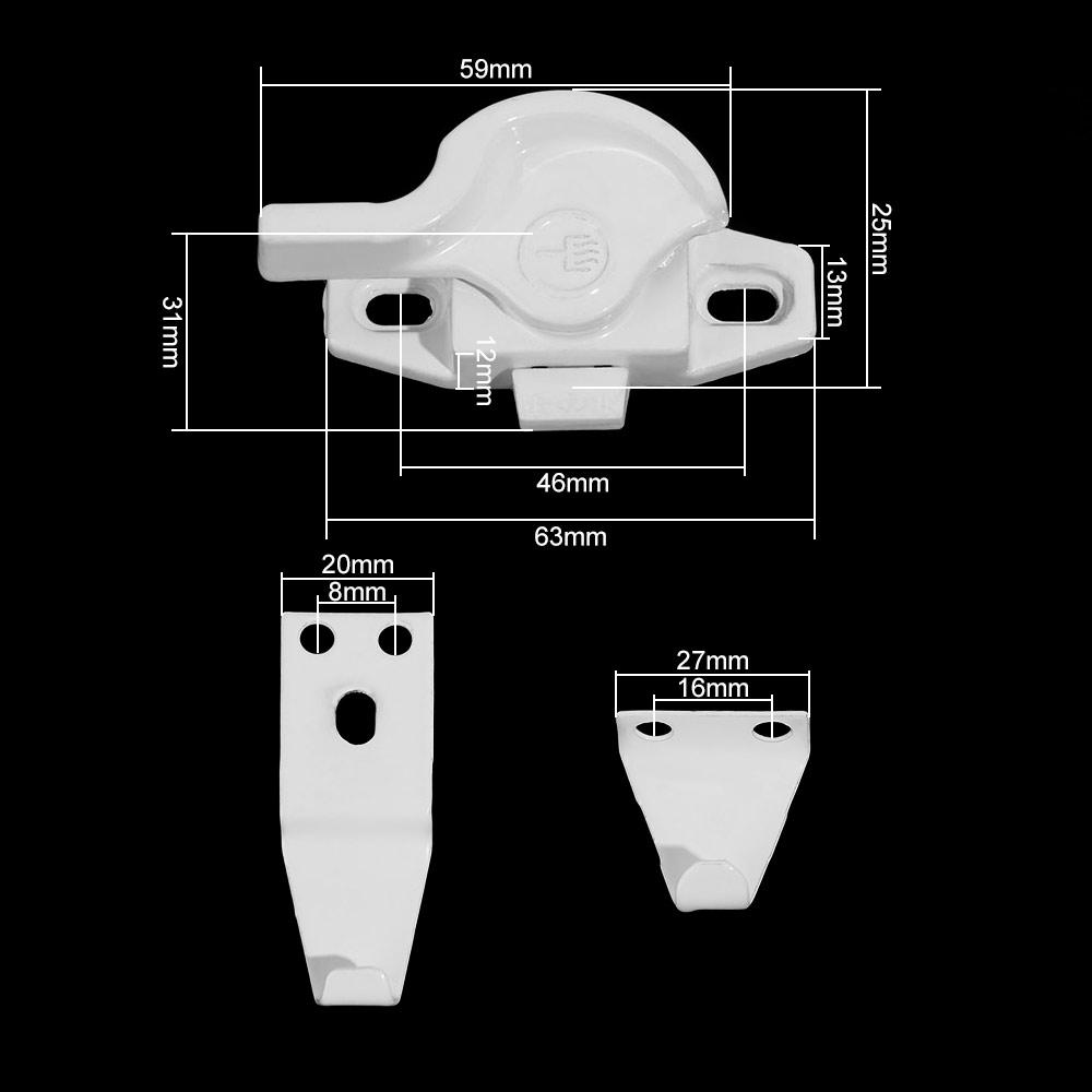 Hardware Alloy Window Lock Hig - Furniture Hardware Fitting ulasan dan harga