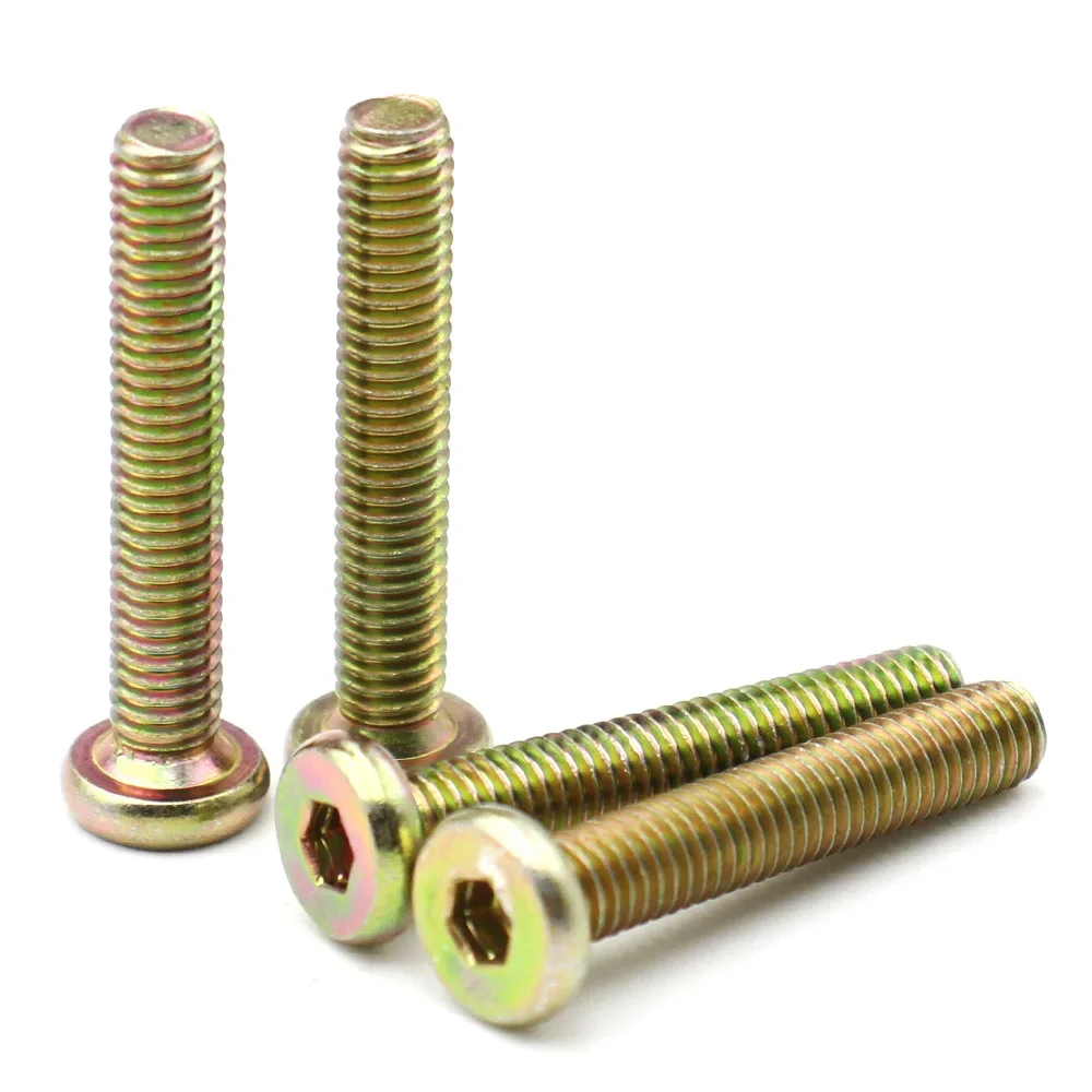6PCS/lot M6 M8 Zinc-Plated Fla - Furniture Hardware Lowes ulasan dan harga