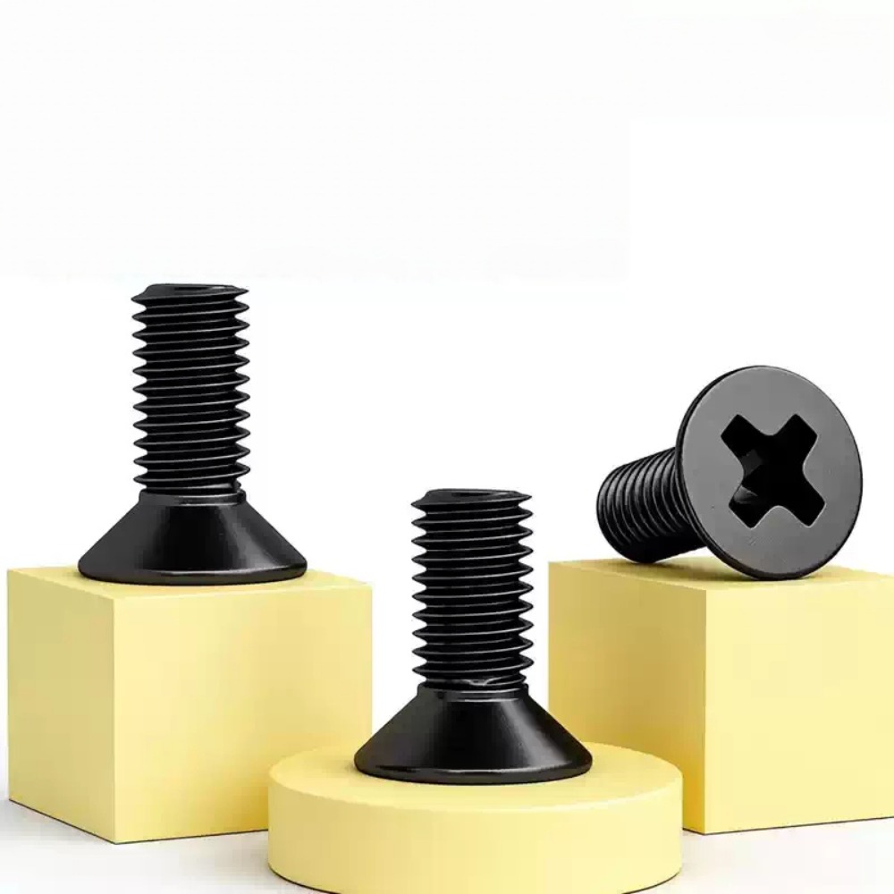 Black Carbon Steel Flat Head C - Furniture Hardware Lowes ulasan dan harga