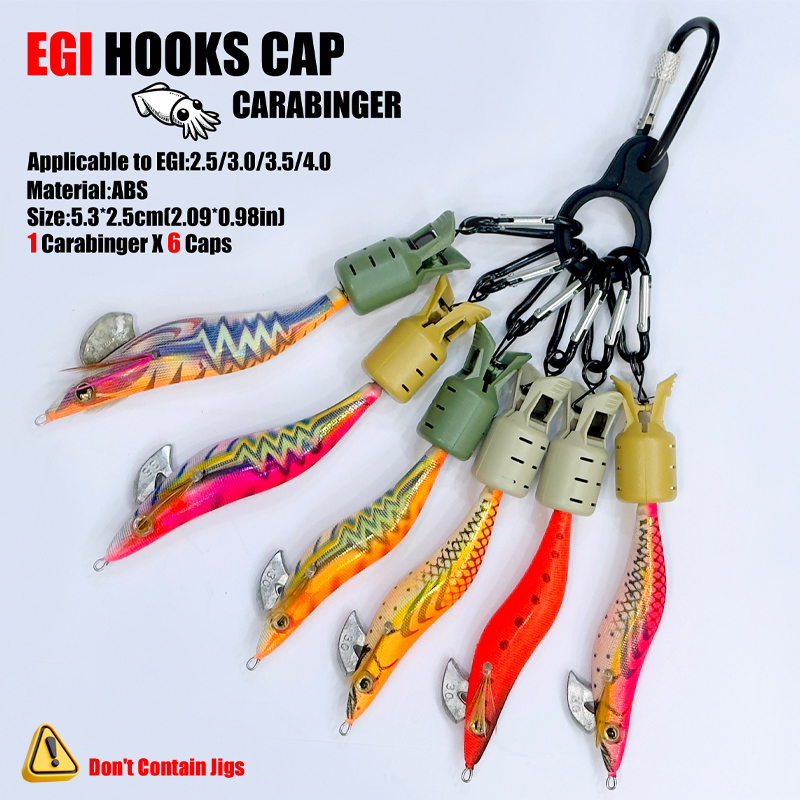 Squid Jig Hook Caps and Carabi - Furniture Hardware Jig ulasan dan harga