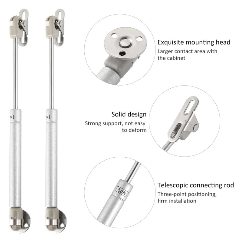 2Pcs 20/60/100N/150N Furniture - Cabinet Hinge Overlay ulasan dan harga