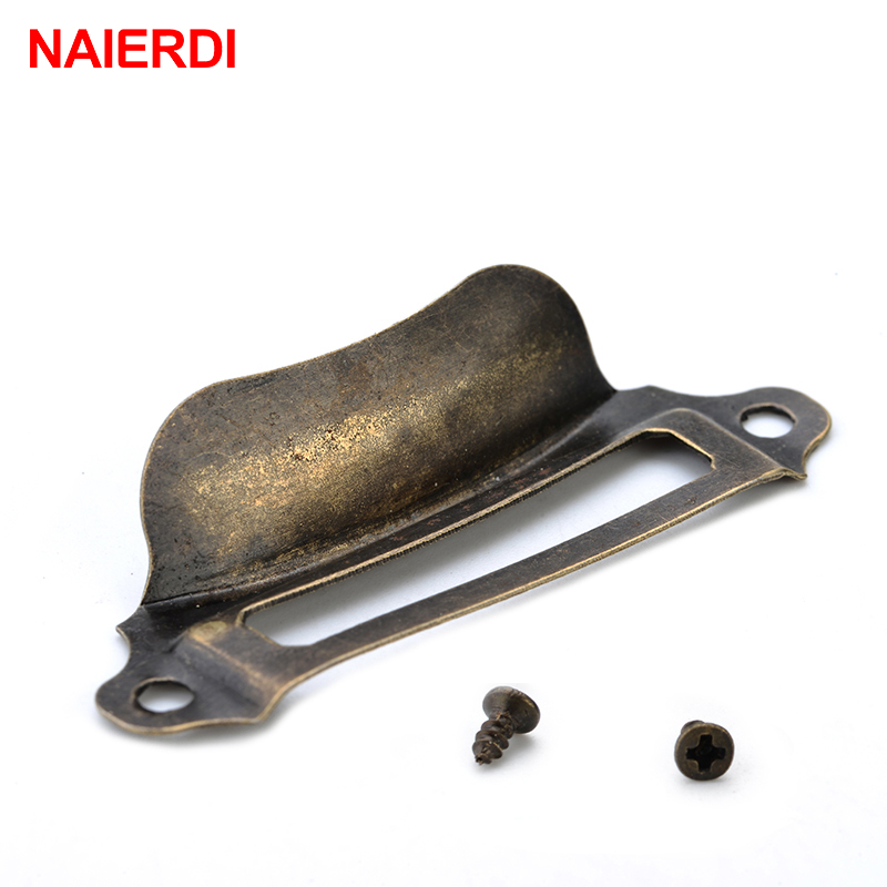 10PCS NAIERDI Antique Box Labe - Furniture Hardware Names ulasan dan harga