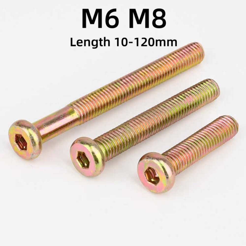 M6 M8 Hex Socket Round Flat He - Furniture Hardware Lowes ulasan dan harga