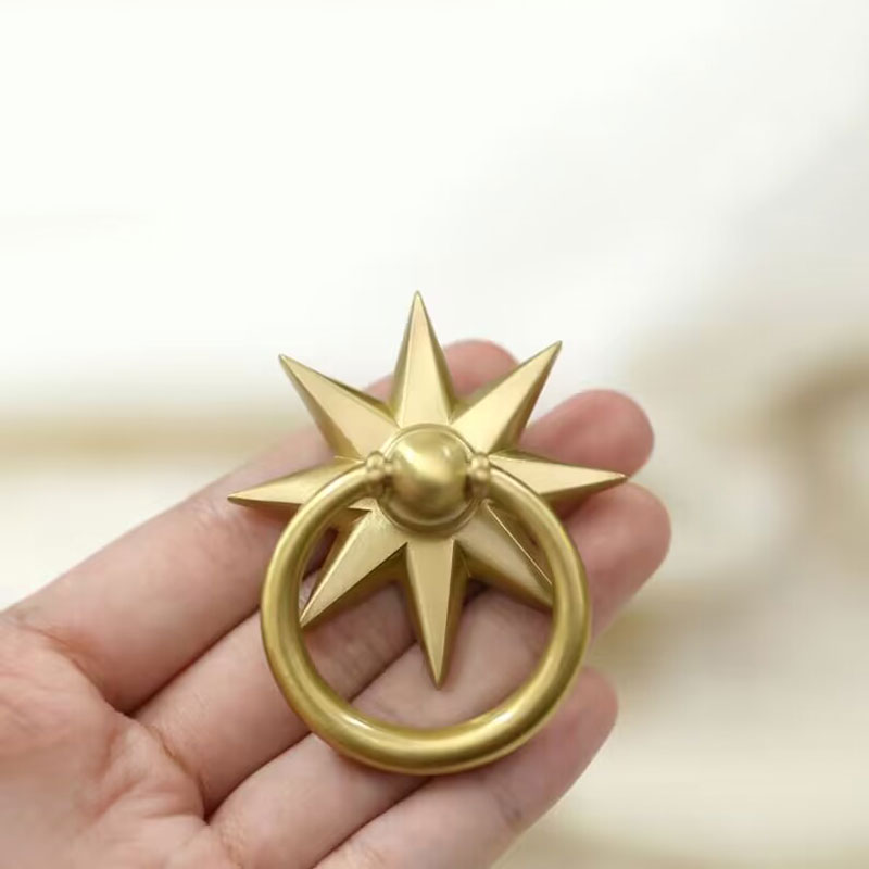 Solid Brass Drop Rings Cabinet - Furniture Hardware Drop Pulls ulasan dan harga
