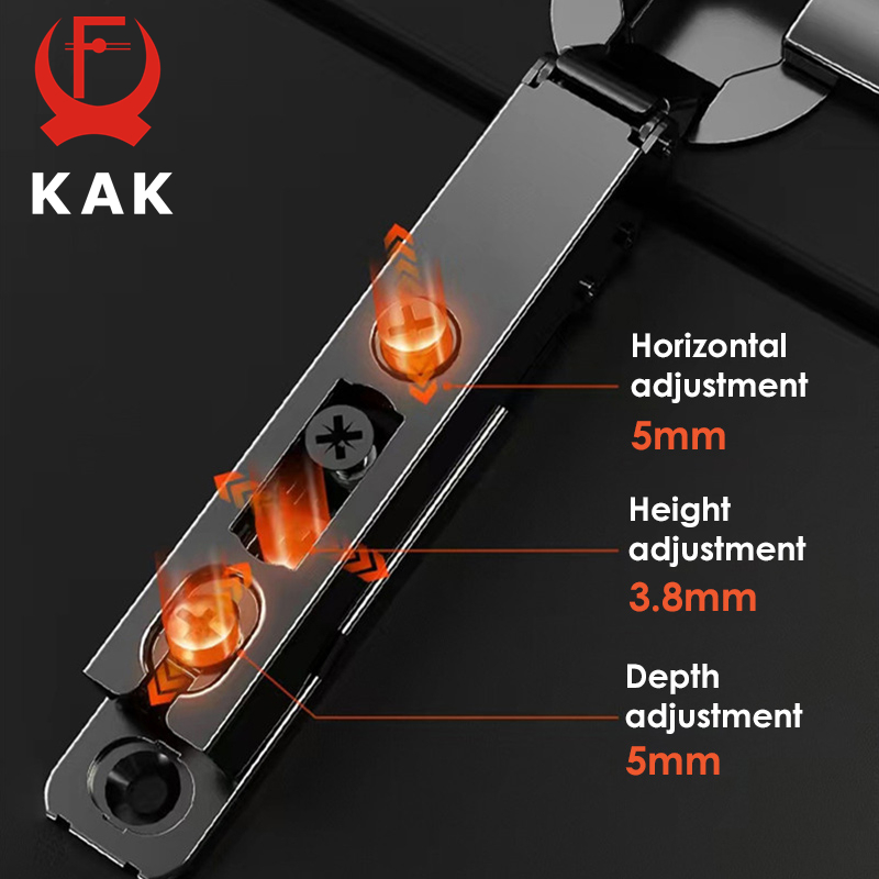 KAK 2PCS Hidden Hydraulic Kitc - Cabinet Hinge Overlay ulasan dan harga