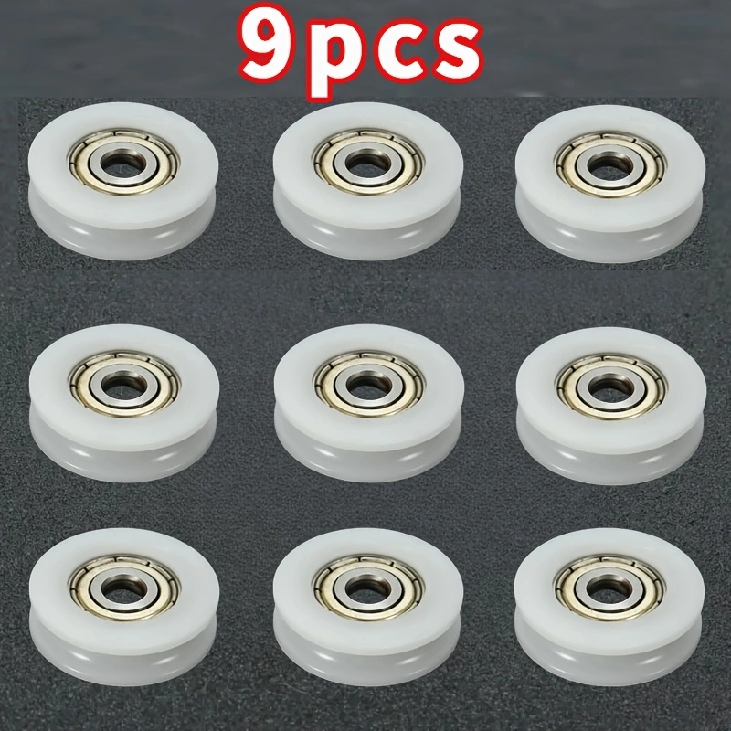 9Pcs U‑Groove Nylon Bearing Ro - Furniture Hardware Lowes ulasan dan harga